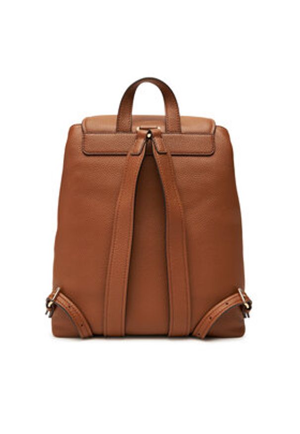 MICHAEL Michael Kors Plecak Quinn 30T5GQNB2L Brązowy. Kolor: brązowy. Materiał: skóra