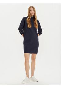 Tatuum Sukienka dzianinowa Cora T2420.198B Granatowy Relaxed Fit. Kolor: niebieski. Materiał: syntetyk, wiskoza #4