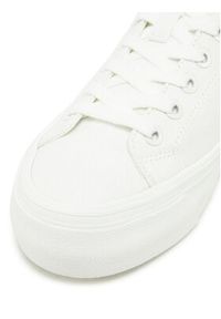 Calvin Klein Jeans Tenisówki Vulc Flatform Low Cv Mg YW0YW01763 Biały. Kolor: biały. Materiał: materiał #4