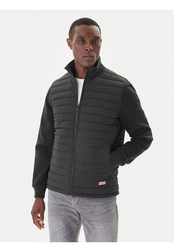 Hunter Kurtka przejściowa Hume Baffle HARM0016251 Czarny Regular Fit. Kolor: czarny. Materiał: syntetyk