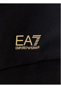 EA7 Emporio Armani Bluza 7W000101 AF12473 MC004 Czarny Loose Fit. Kolor: czarny. Materiał: bawełna #5