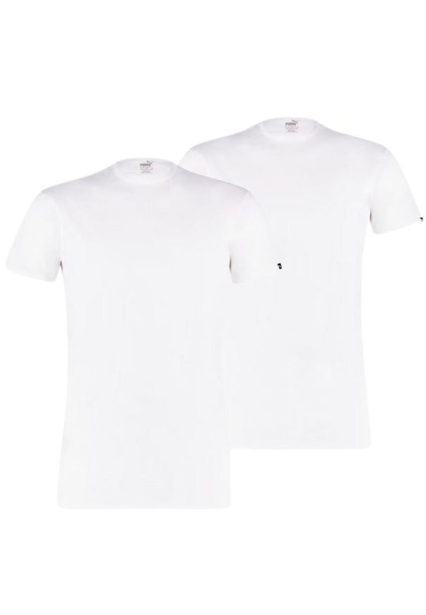 Koszulka męska Puma Basic 2p Crew Tee. Kolor: biały
