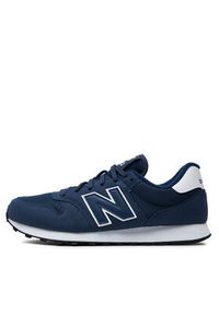 New Balance Sneakersy GM500EN2 Granatowy. Kolor: niebieski. Materiał: materiał