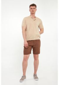 Liu Jo - T-shirt męski z lnem LIU JO. Materiał: len #4