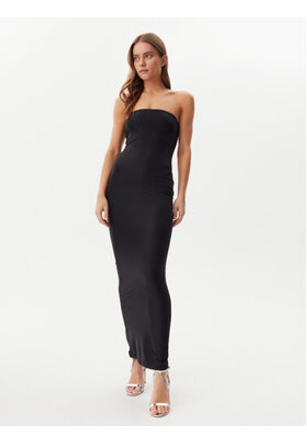 Guess Sukienka codzienna O5GK00 KCDE0 Czarny Bodycon Fit. Okazja: na co dzień. Kolor: czarny. Materiał: syntetyk. Typ sukienki: bodycon, proste. Styl: casual