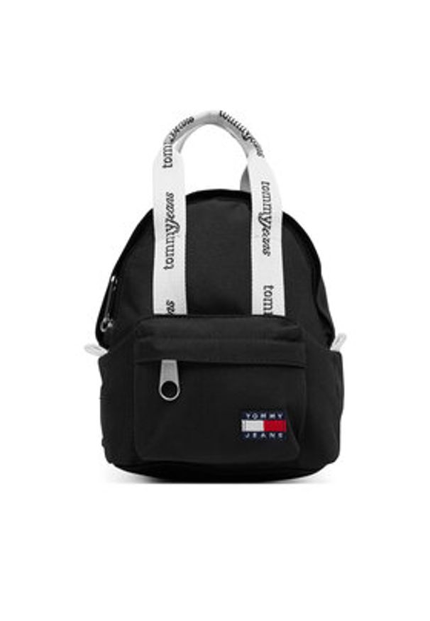 Tommy Jeans Plecak Tjw ESS Daily Mini Backpack AW0AW18581 Czarny. Kolor: czarny. Materiał: materiał