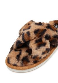 DeeZee Kapcie VT2478 Brązowy. Kolor: brązowy. Materiał: materiał #5