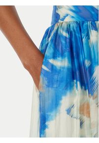 Marciano Guess Spódnica maxi G6GD18 W1988 Niebieski Regular Fit. Kolor: niebieski. Materiał: lyocell #3