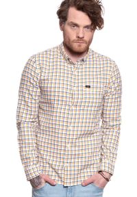 Lee - LEE SLIM BUTTON DOWN GOLDEN YELLOW L66XDCNF. Typ kołnierza: button down. Kolor: żółty #1