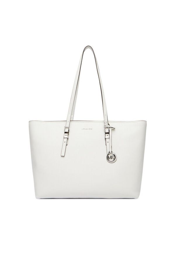 MICHAEL Michael Kors Torebka Quinn 30T5SQNT9L Biały. Kolor: biały. Materiał: skórzane