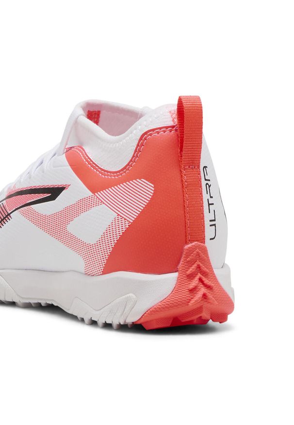 Puma - Młodzieżowe buty piłkarskie ULTRA 5 MATCH TT, średnia wysokość PUMA. Kolor: czerwony, biały, wielokolorowy, czarny. Sport: piłka nożna