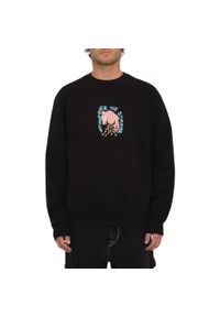 Bluza sportowa męska Volcom Tetsunori. Kolor: czarny. Materiał: bawełna
