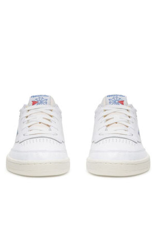 Reebok Sneakersy CLUB C 85 VINTAGE 100007875 Biały. Kolor: biały. Materiał: skóra. Model: Reebok Club