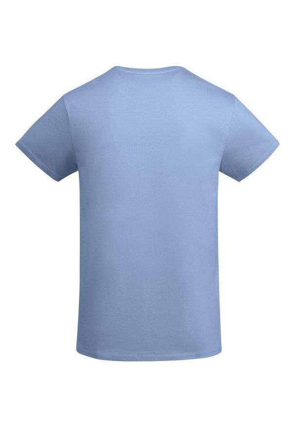 ROLY - Męska Koszulka Breda Plain T-shirt. Kolor: niebieski