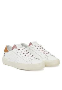 D.A.T.E. Sneakersy Hill Low W421-HL-MX Biały. Kolor: biały. Materiał: skóra