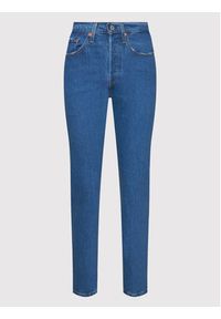 Levi's® Jeansy 501® Crop 36200-0225 Niebieski Cropped Fit. Kolor: niebieski