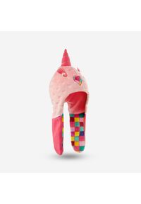 WEDZE - Czapka narciarska peruwianka dla dzieci Wedze jednorożec. Kolor: różowy. Materiał: poliester, materiał. Sezon: zima. Styl: sportowy #1