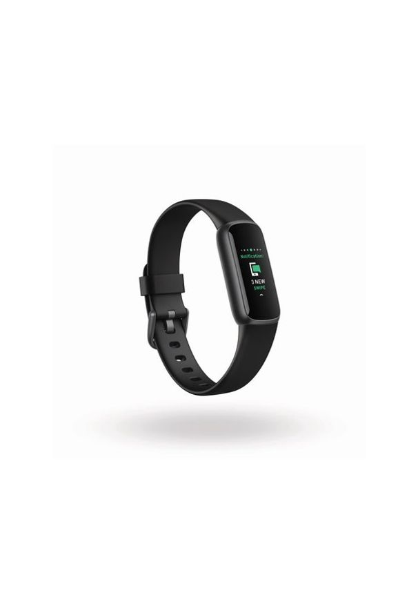 FITBIT Luxe Czarna. Kolor: czarny
