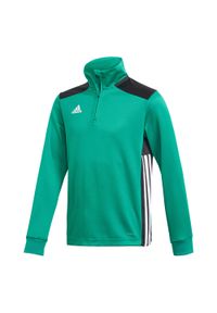 Adidas - Bluza adidas Regista 18 Training JR zielona DJ1842. Kolor: wielokolorowy, czarny, zielony