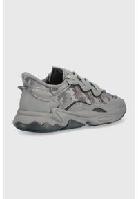 adidas Originals sneakersy Ozweego GX3323 kolor szary. Nosek buta: okrągły. Zapięcie: sznurówki. Kolor: szary #5