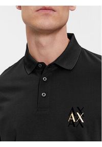 Armani Exchange Polo 3DZFSA ZJ9AZ 1200 Czarny Regular Fit. Typ kołnierza: polo. Kolor: czarny. Materiał: bawełna #2