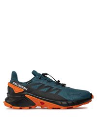 salomon - Buty do biegania Salomon. Kolor: zielony. Technologia: Gore-Tex