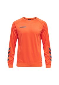 Bluza do piłki ręcznej dla dorosłych Hummel Promo Poly Sweatshirt. Kolor: wielokolorowy, pomarańczowy, różowy