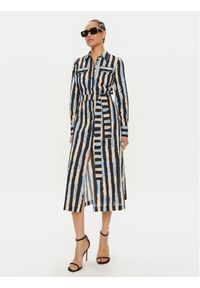 Pinko Sukienka letnia Assente 100909 A1UK Kolorowy Regular Fit. Materiał: bawełna. Wzór: kolorowy. Sezon: lato #1