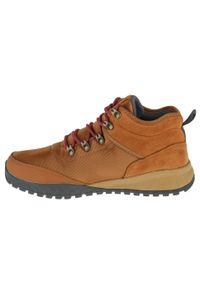 columbia - Buty do chodzenia męskie Columbia Fairbanks Mid. Zapięcie: sznurówki. Kolor: brązowy, wielokolorowy. Materiał: materiał, skóra, tkanina, syntetyk. Szerokość cholewki: normalna. Sport: turystyka piesza #2