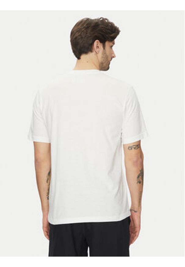 Adidas - adidas T-Shirt Adibreak JD4195 Biały Regular Fit. Kolor: biały. Materiał: bawełna