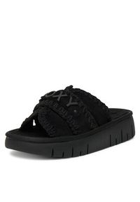 Roxy Klapki HY62277-5 Czarny. Kolor: czarny. Materiał: materiał #5