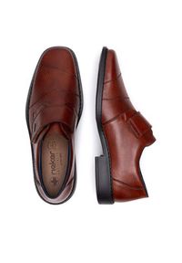 Rieker Półbuty B0857-24 Brązowy. Kolor: brązowy. Materiał: skóra #4