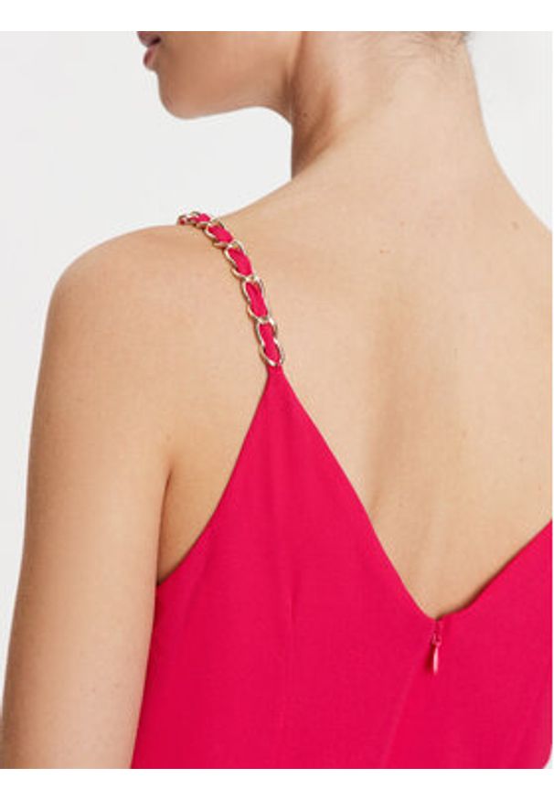 Morgan Sukienka letnia 241-RENODO Czerwony Loose Fit. Kolor: czerwony. Materiał: syntetyk. Sezon: lato