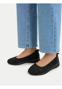 Go Soft Baleriny CEO-HY2007-1 Granatowy. Kolor: niebieski. Materiał: materiał #9