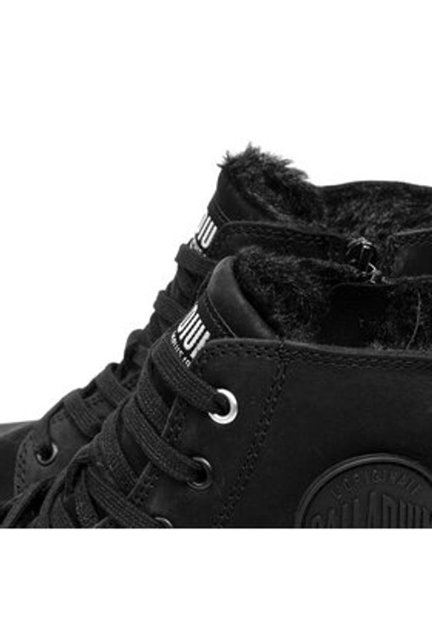 Palladium Trapery Pampa Hi Zip Wl 05982-010-M Czarny. Kolor: czarny. Materiał: nubuk, skóra
