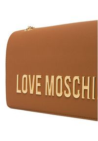 Love Moschino - LOVE MOSCHINO Torebka JC4192PP1MKD0201 Brązowy. Kolor: brązowy. Materiał: skórzane #4