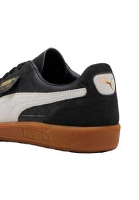 Puma - Męskie Zamszowe Buty Sportowe Palermo. Kolor: czarny. Materiał: zamsz. Sport: turystyka piesza