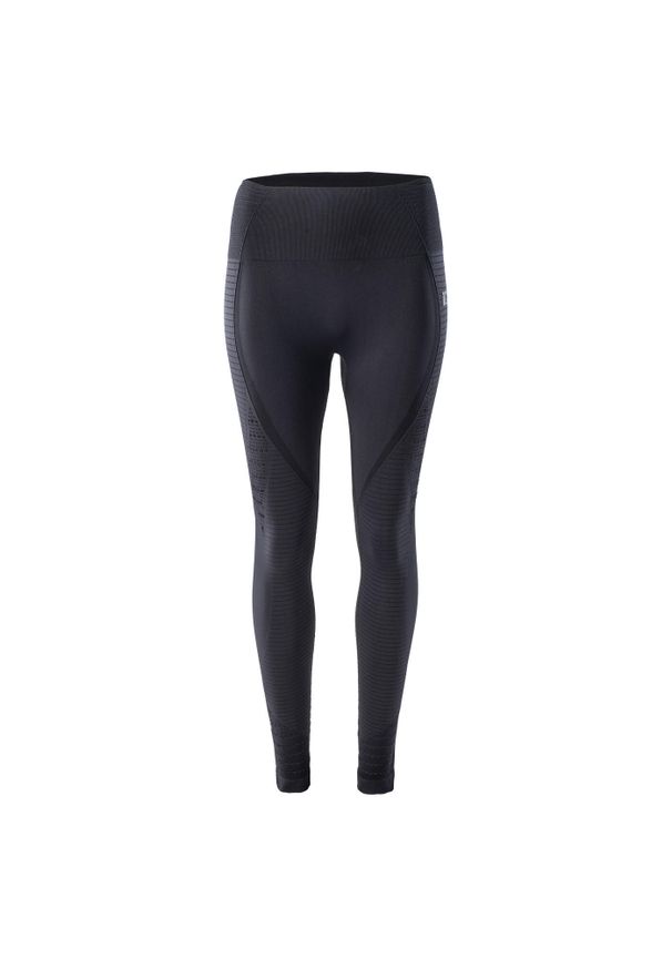 Damskie legginsy IQ Cross The Line Arina. Kolor: czarny. Sport: fitness