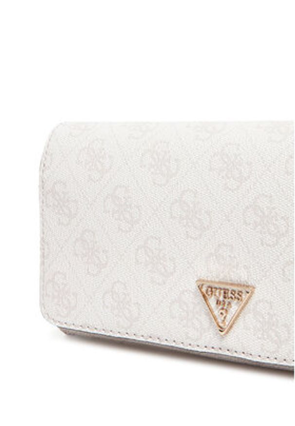 Guess Torebka Noelle II Mini HWBG96 72750 Biały. Kolor: biały. Materiał: skórzane