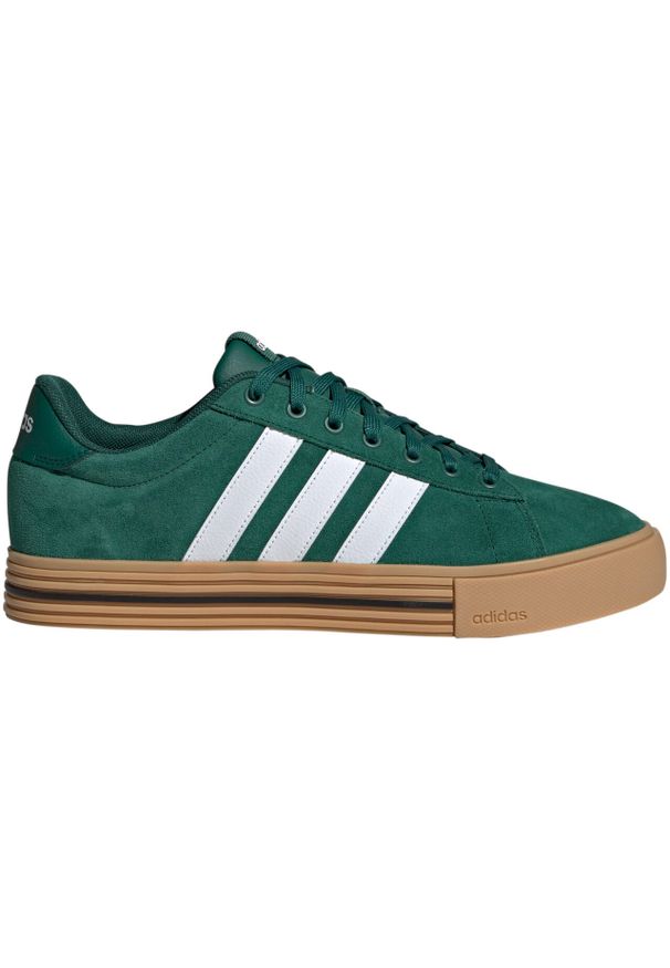 Adidas - Buty adidas Daily 4.0. Kolor: biały, wielokolorowy, zielony