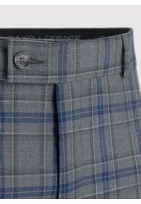 Pako Lorente - PAKO LORENTE – Spodnie garniturowe P22WP-6G-033-S-S. Materiał: wełna. Wzór: kratka #4