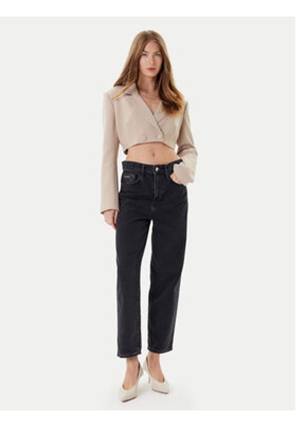 Liu Jo Jeansy UF5125 D4927 Czarny Straight Fit. Kolor: czarny