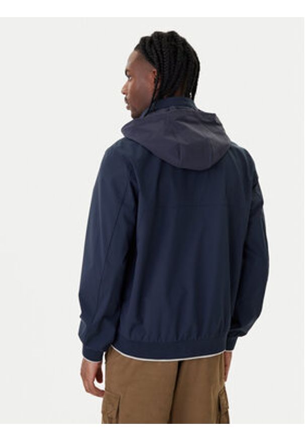 Aeronautica Militare Kurtka bomber 261AB3050UCT04290 Granatowy Regular Fit. Kolor: niebieski. Materiał: syntetyk