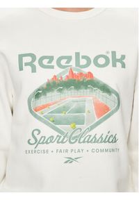 Reebok Bluza Classic Court Sport 100075742 Biały Regular Fit. Kolor: biały. Materiał: bawełna. Styl: sportowy #4