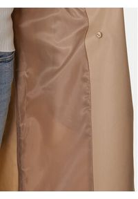 DKNY Trencz DJ6J6232 Beżowy Regular Fit. Kolor: beżowy. Materiał: bawełna #4