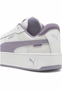 Puma - Młodzieżowe sneakersy Carina Street PUMA White Pale Plum Silver Purple Metallic. Kolor: biały, wielokolorowy, fioletowy, szary. Sezon: lato