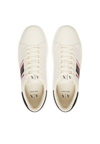Armani Exchange Sneakersy XM002198 AF21421 MZ324 Biały. Kolor: biały. Materiał: skóra #6
