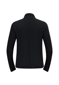 Odlo - Bluza techniczna męska ODLO Zeroweight Warm Mid Layer 1/2 Zip. Kolor: czarny, szary, wielokolorowy. Długość rękawa: długi rękaw