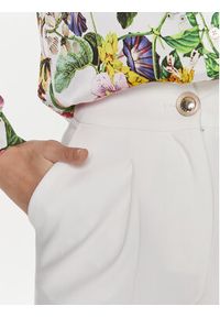 Marciano Guess Spodnie materiałowe Paula 4RGB26 7046A Biały Straight Fit. Kolor: biały. Materiał: syntetyk #3
