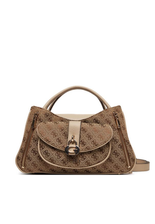 Guess Torebka Jessa HWJG83 62060 Beżowy. Kolor: beżowy